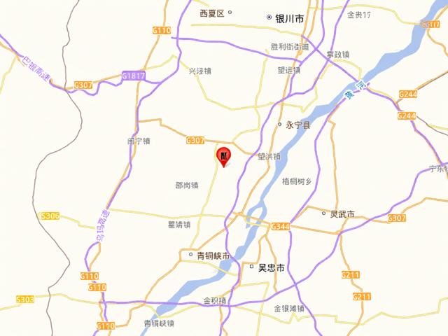 宁夏银川市永宁县发生3.3级地震