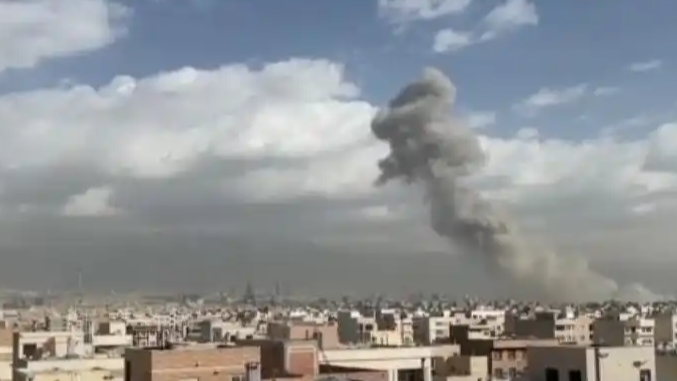 战机飞过头顶 德黑兰多地同时爆炸