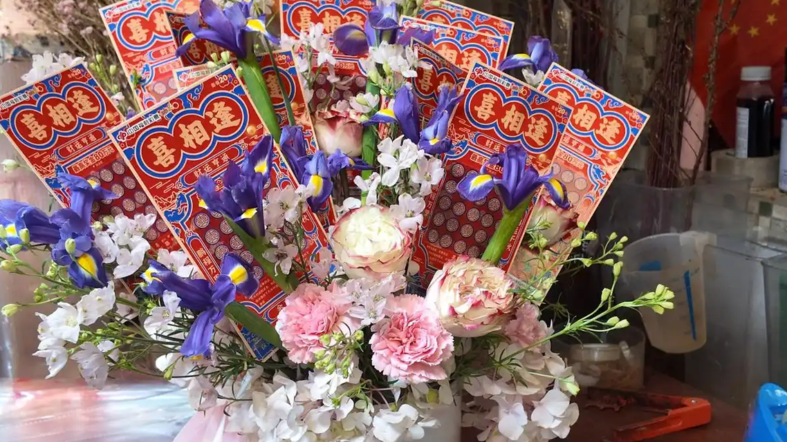  520“彩票花束”走红