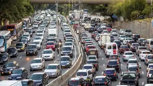  500米的路堵了30分钟
