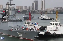   俄海军编队抵达湛江 码头响《喀秋莎》 缩略图