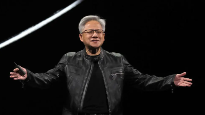 黄仁勋送上海水果摊主签名红包