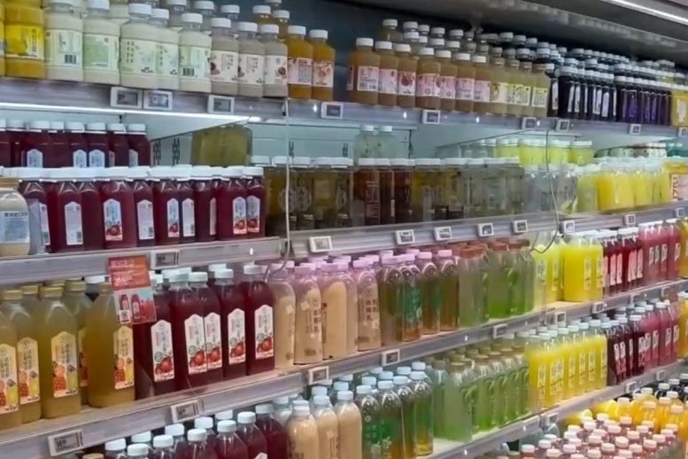 NFC果汁配料表“水”排第一