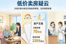 病危老人被中介哄骗220万房只卖70万