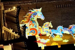   山西灯会太璀璨了 缩略图