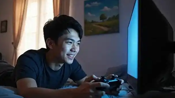 35岁男子熬夜打游戏瞬间失明