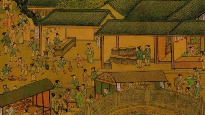 没想到《清明上河图》还有明代版本