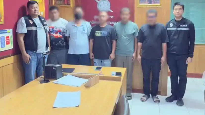 泰国4名警察涉嫌绑架5名中国人被捕