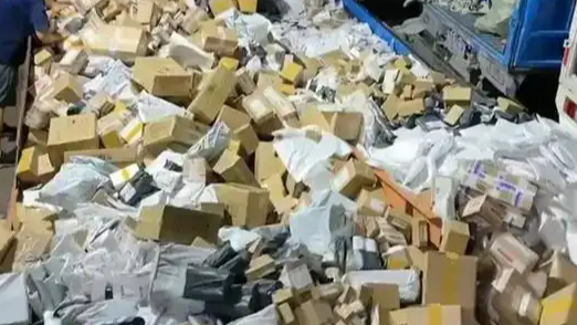 过年前网友扎堆疯狂下单致快递爆仓