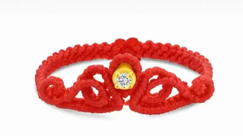  客服回应0.1克足金编绳戒指卖断货