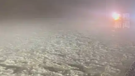 贵阳冰雹为啥形成“冰流成河”