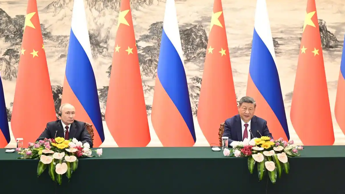 中俄两国元首会谈高清大图来了