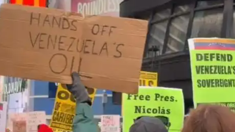 美国多地爆发反战示威