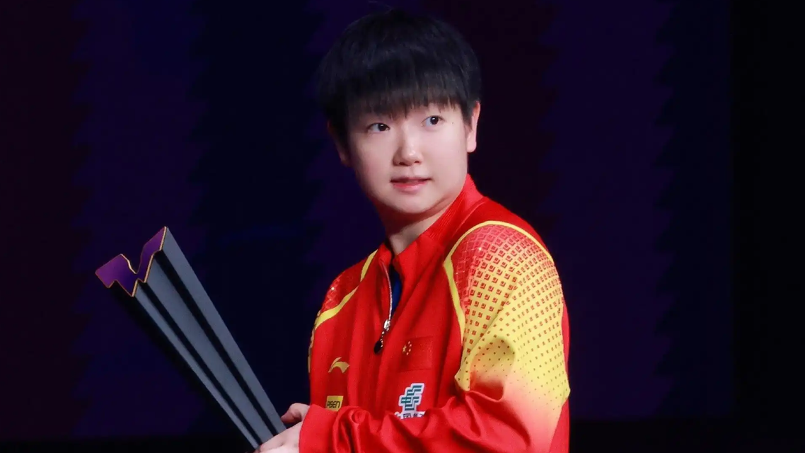  孙颖莎3-2刘杨子