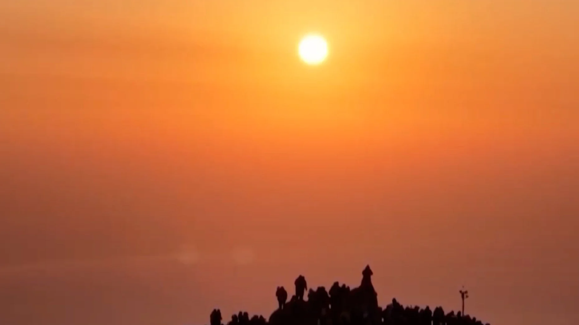 大美中国！直击全国多地新年日出