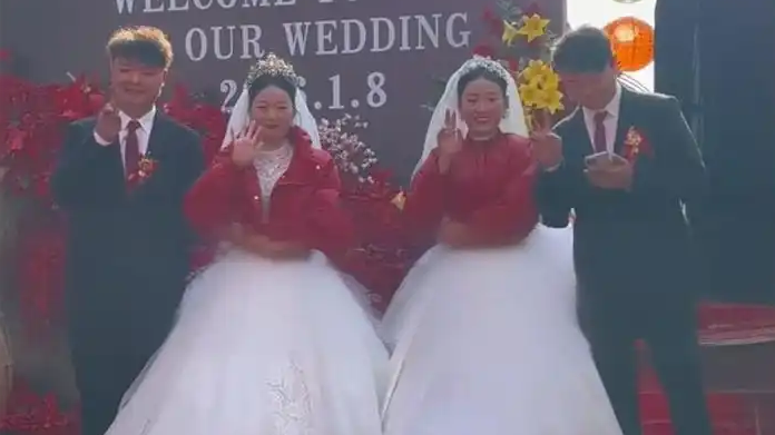 双胞胎姐妹花嫁双胞胎兄弟