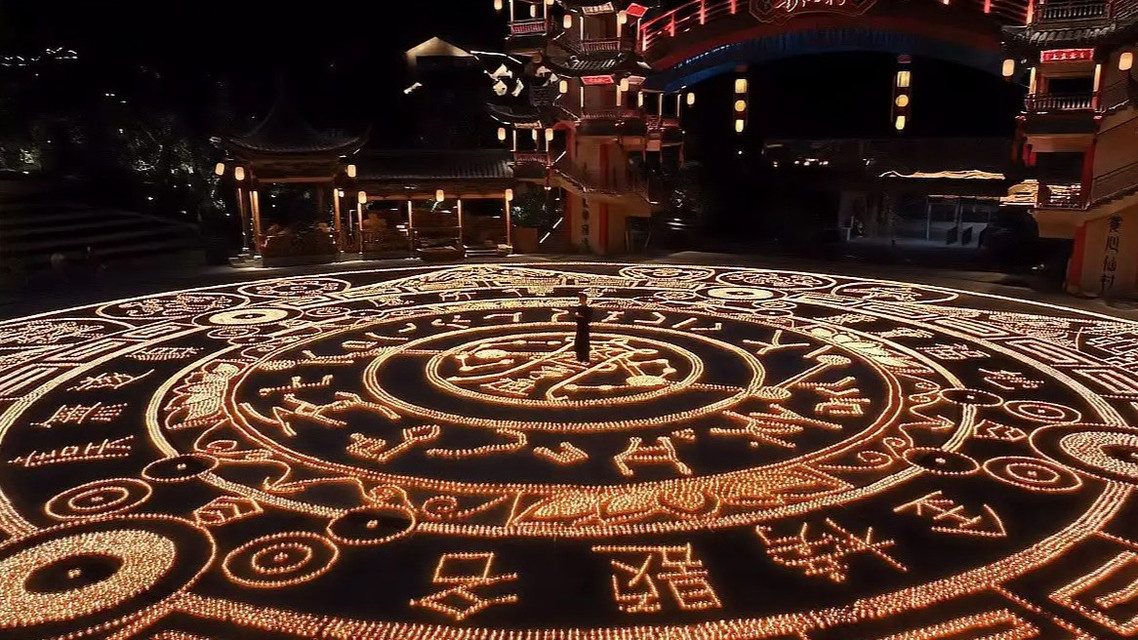 點燃十萬明燈祝學子金榜題名