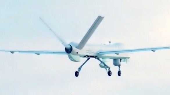 解放军无人机视角俯瞰台湾省