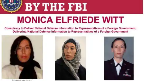 FBI悬赏20万美元通缉前女特工