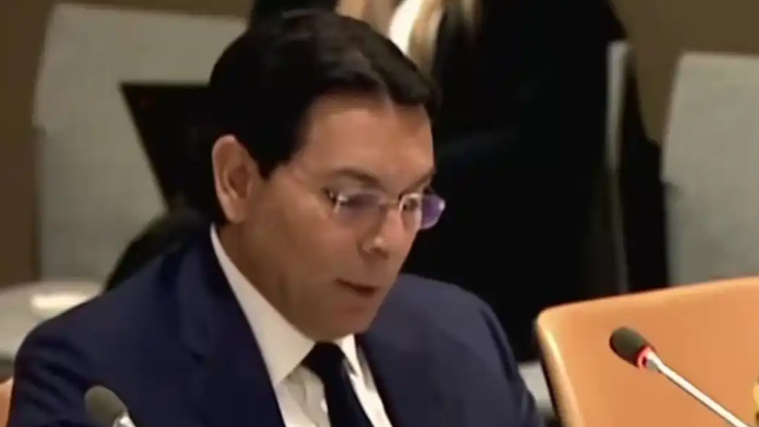  以色列代表让联合国官员闭嘴