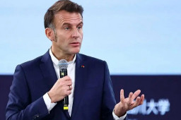   马克龙：此行只有一个遗憾 缩略图