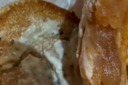   吃麦当劳汉堡咬到生鸡肉获赔1000元 缩略图