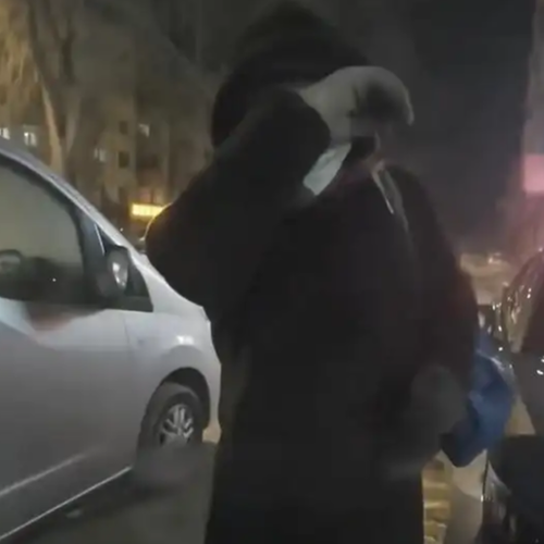 偷纸壳大姨被抓包 一番话让老板心软