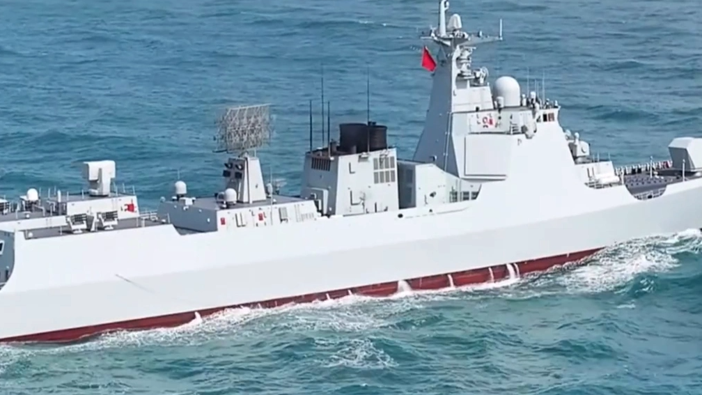 海军052D型导弹驱逐舰又上新