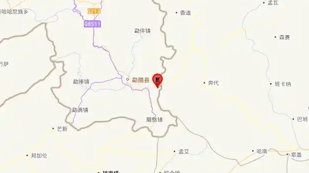 云南西双版纳深夜4.2级地震