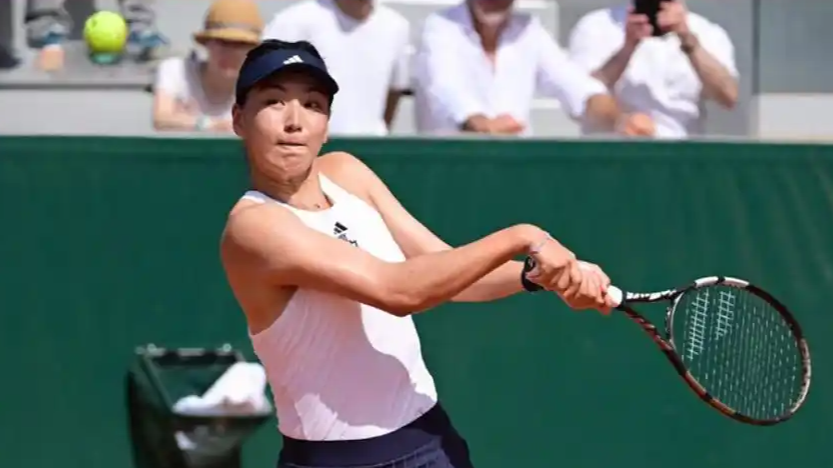 王欣瑜取得法网开门红