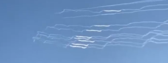 福建沿海民众拍到解放军实弹演练