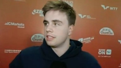 莫雷加德透露王楚钦退赛细节