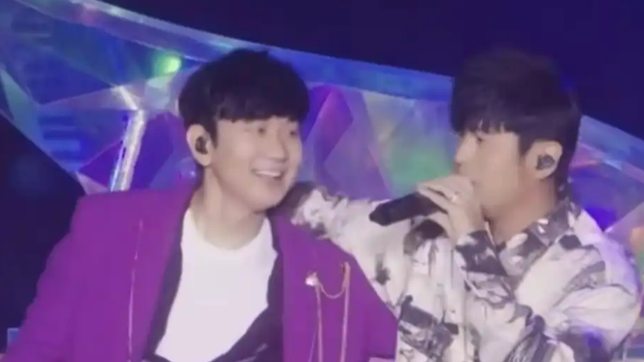 周杰伦阿信祝福林俊杰