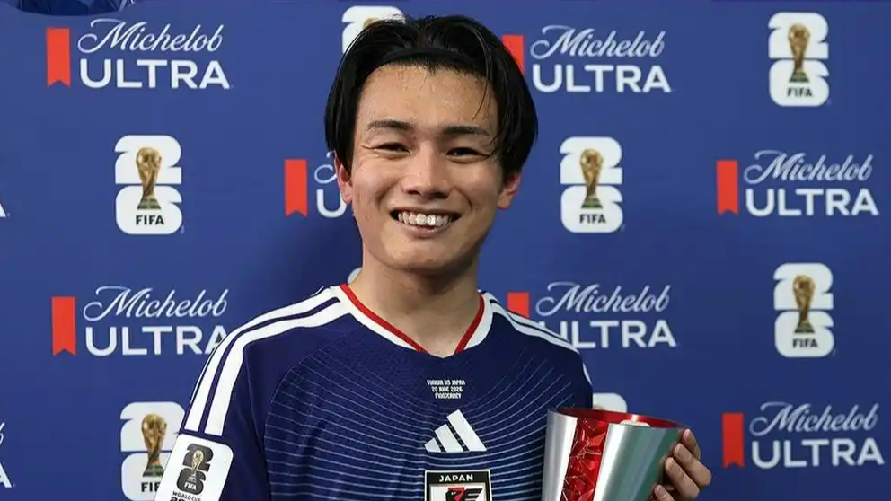  日本球员上田绮世获评全场最佳
