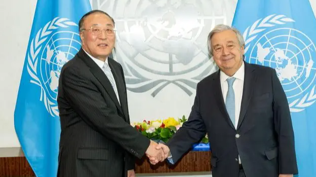 中国常驻联合国代表张军将离任回国