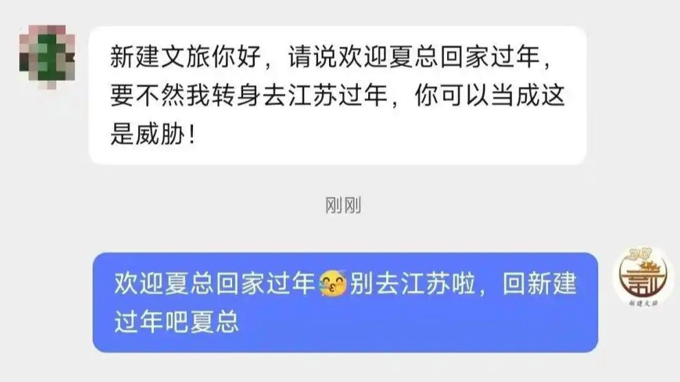  “请说欢迎夏总回家过年”为啥火了