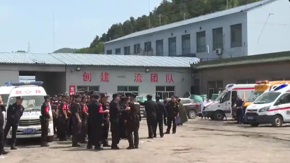 直击山西沁源煤矿瓦斯爆炸井口现场