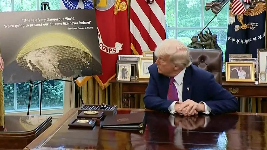 特朗普签国防法案开发“金穹”系统