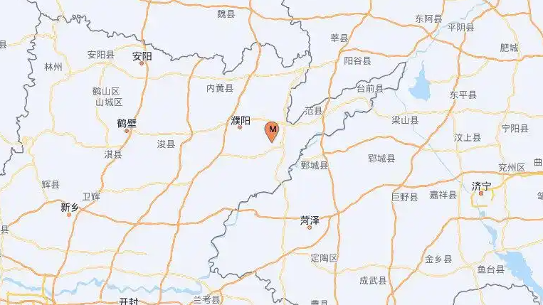 河南濮阳发生3.2级地震