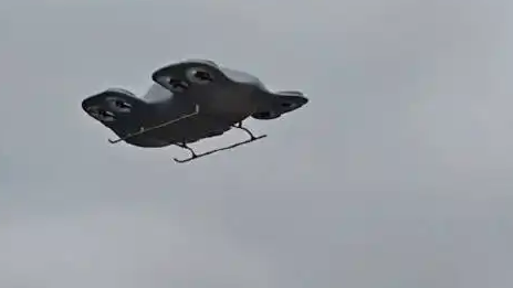 林剑分享视频：一架“飞碟”完成试飞