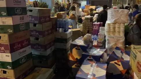 香港各界为火灾受灾居民共筑避风港