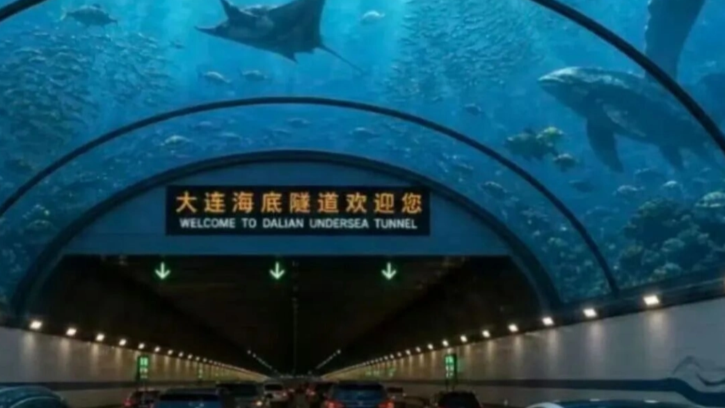 大连海底隧道看不到鱼