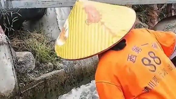 景区“泼水阿姨”走红 挥粪瓢泼游客