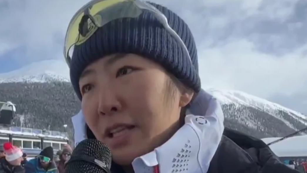 徐梦桃谈丈夫夺冠