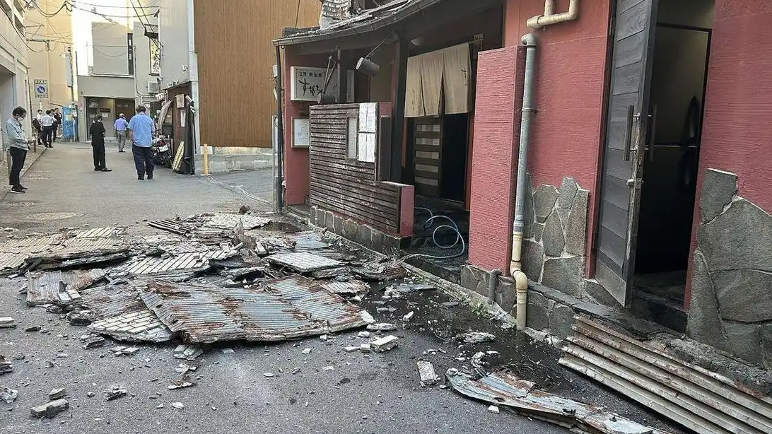 日本熊本地震商场爆炸已致2死5伤