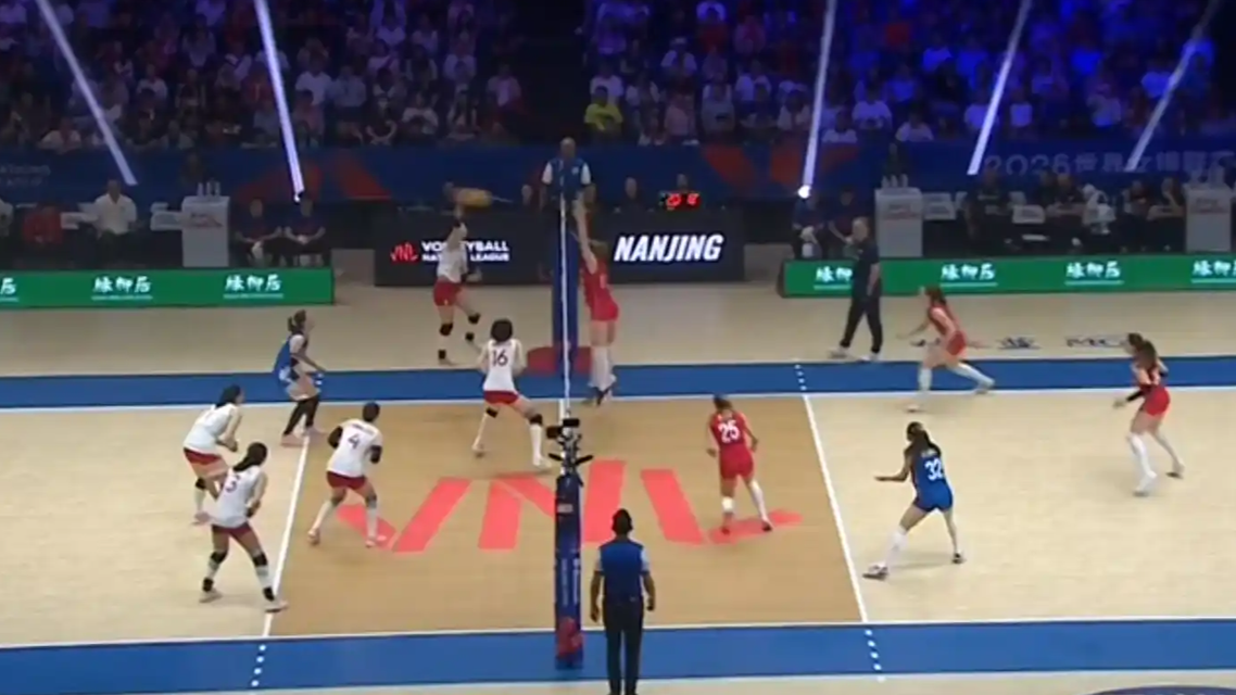  两连胜！中国女排3-0塞尔维亚女排