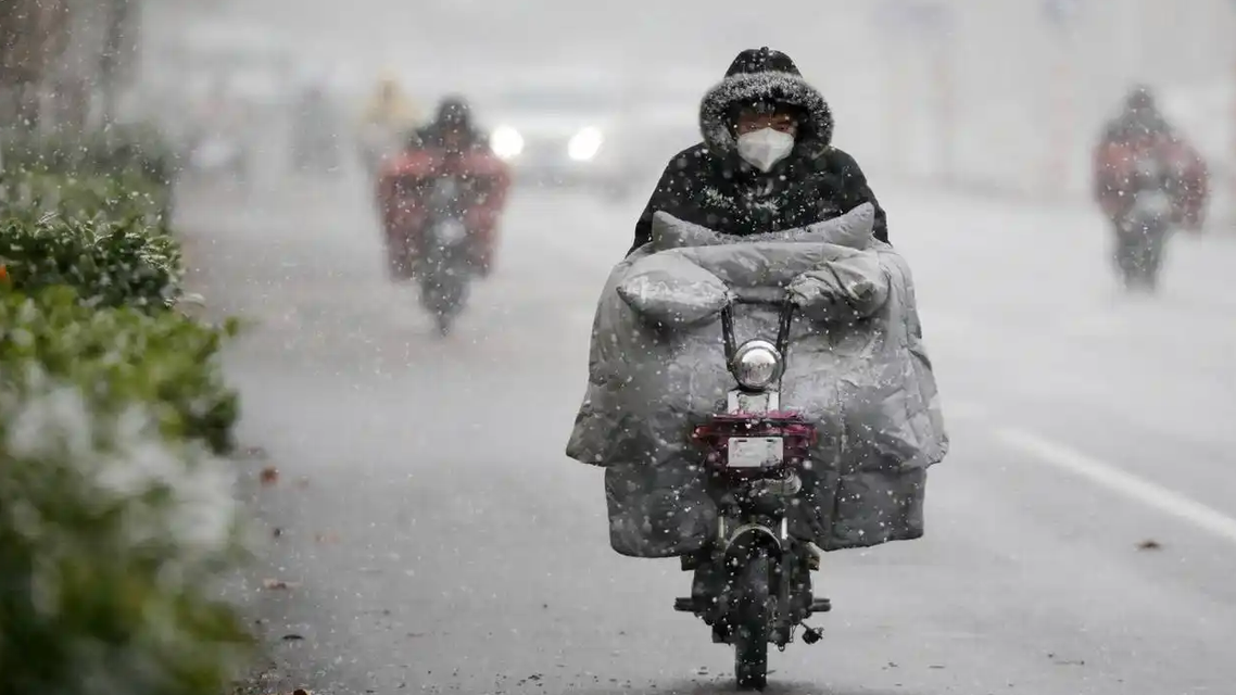 寒潮、冰冻、大风三预警齐发