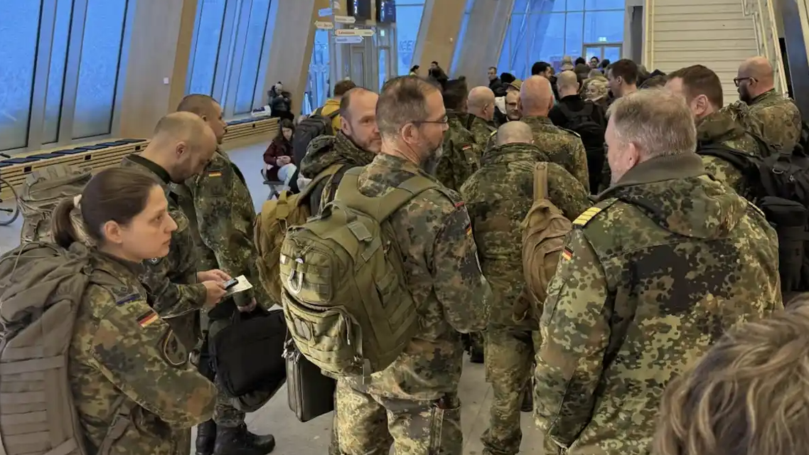 德国军事人员撤离格陵兰岛