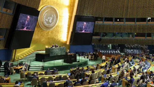 中方：美国先把欠费缴清再说话