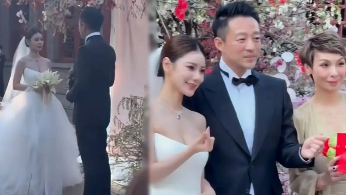  汪小菲马筱梅当众拥吻